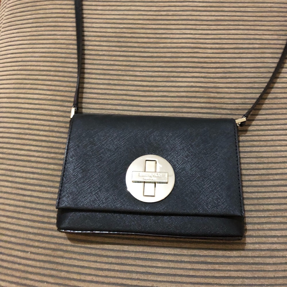 Kate spade mini black color crossbody bag
